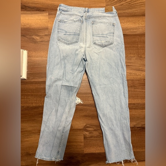 AE Distressed Light-Wash Boyfriend Jeans - Picture 2 of 6